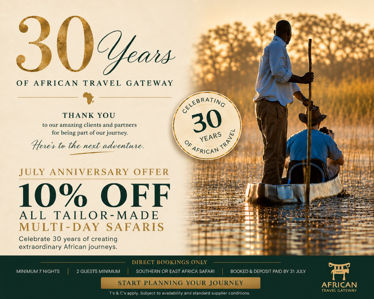 30 Years of African Travel Gateway