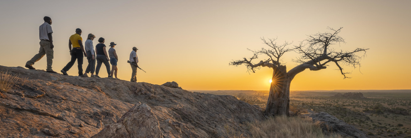 Tuli is baobab country with breathtaking scenery. Mashatu Game Reserve
