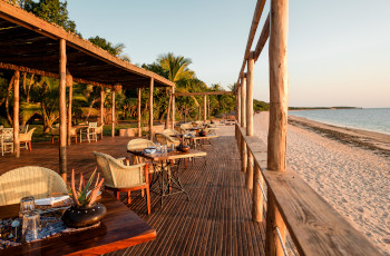 Beautiful views over the beaches at Bazaruto Island Resort