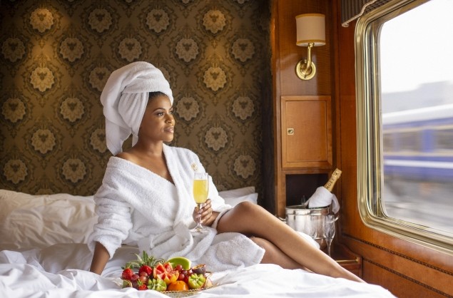 Luxury Suite aboard the Blue Train