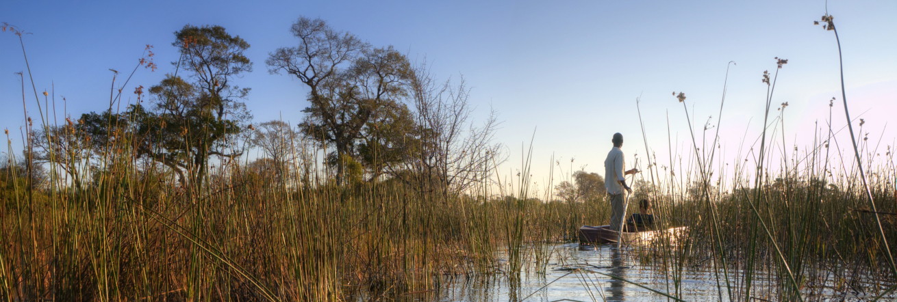 Mokoro Experience, Okavango Delta, Botswana