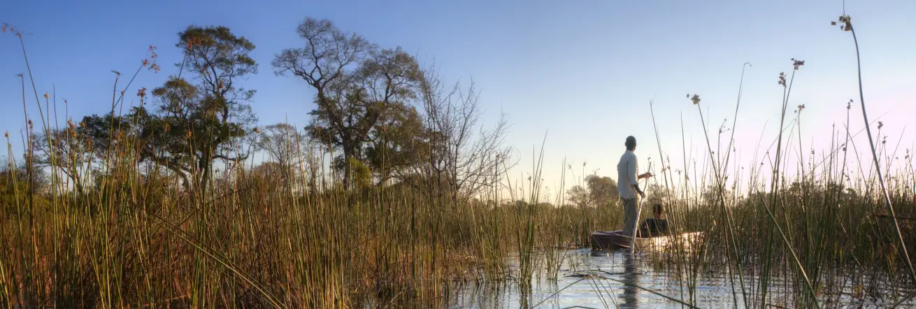Mokoro Experience, Okavango Delta, Botswana