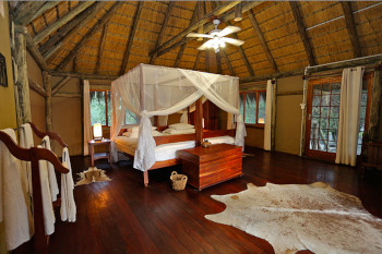 Stunning rooms at Camp Kwando