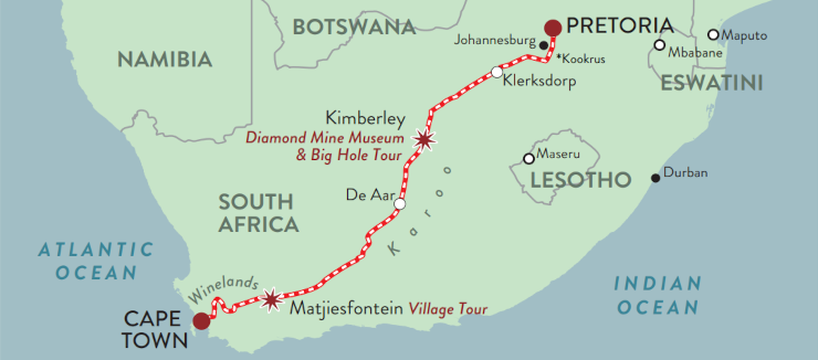 The Cape Town Journey, Rovos Rail
