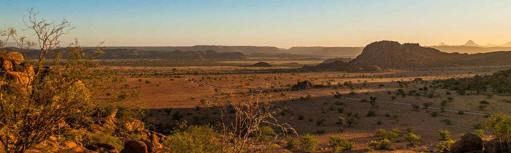 View of Damaraland