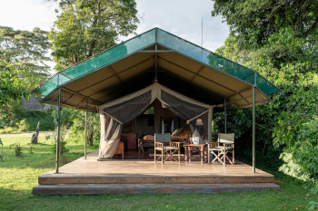 View of the Safari Tents at Governors Camp