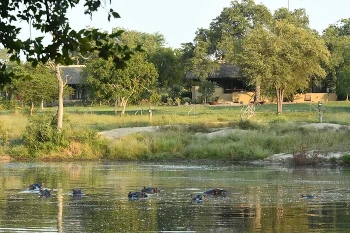 View of the river from Jacis Sabi House