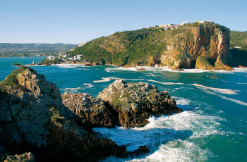 A view of the iconic Knysna Heads