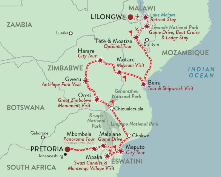 The Malawi Meander, Rovos Rail