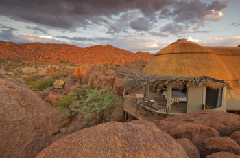 Accommodation at Mowani Mountain Camp, Damaraland