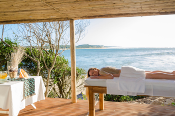 Relax at the beach spa at Machangulo