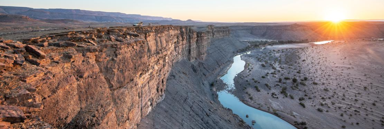 The breathtaking Fish River Canyon, Fish River Lodge