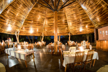 Ndlovu Camp Dining Area