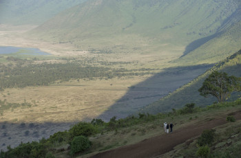 Guided walk around the Ngorongoro Crater rim