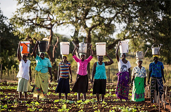 Local villagers near Singita Pamushana