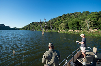 Fishing at Singita Pamushana