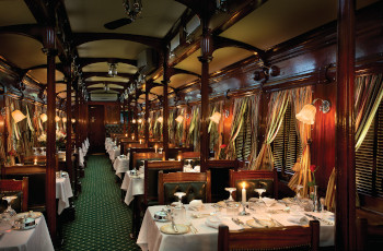 Dining on the Rovos Rail