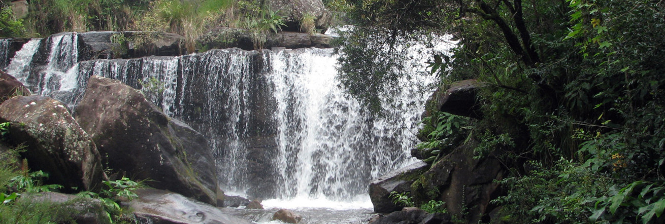 There are many stunning waterfalls within the Drakensberg, Cathedral Peak Hotel