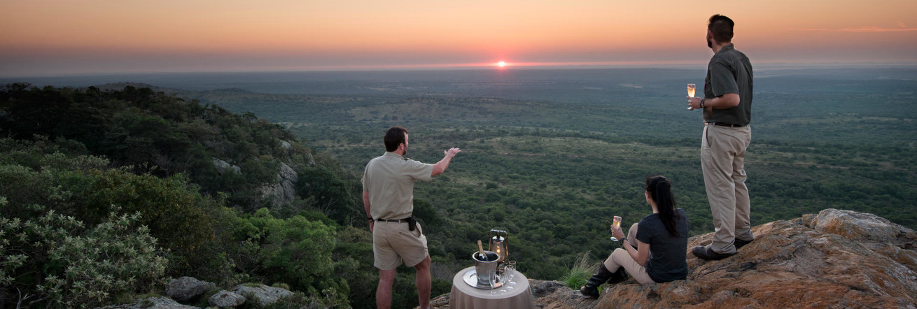 Views in the Phinda Private Game Reserve, andBeyond Phinda Rock Lodge
