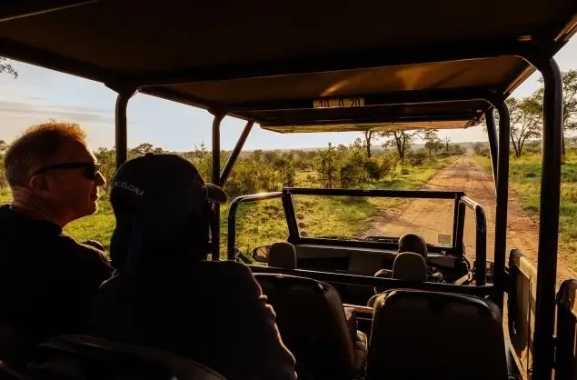 Included are guided game drives in the Kruger National Park