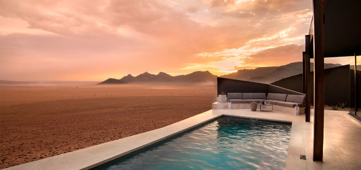 Swimming Pool at Sossusvlei Desert Lodge