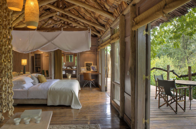 Luxurious rooms at andBeyond's Lake Manyara Tree Lodge, Tanzania