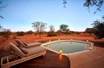 Tswalu Kalahari, in the remote northern part of South Africa