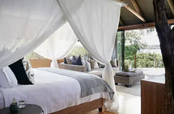 Luxury rooms at Vic Falls River Lodge