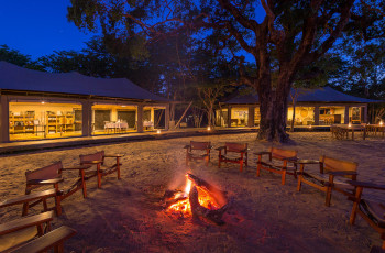 Evenings spent around the boma, listening to the night sounds of Hwange