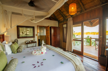 Room Interior, Xugana Island Lodge, Botswana