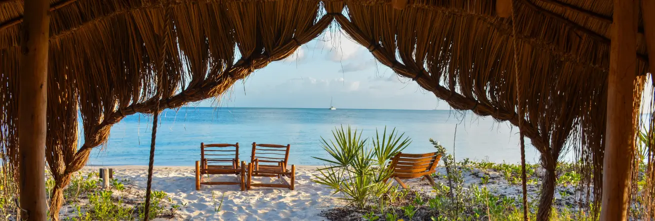 Beautiful beach, Mnemba Island Lodge, Zanzibar