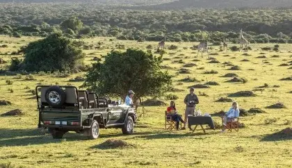 Bush walk in the Kariega Game Reserve
