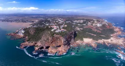The town of Knysna on South Africa's Garden Route
