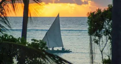 Dhow at Zanzibar
