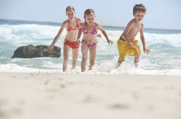 Beach holiday with the kids, South Africa