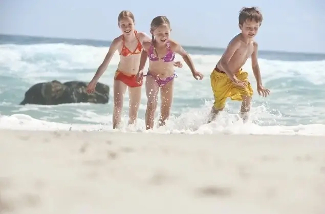 Beach holiday with the kids, South Africa