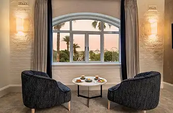 Views from the rooms at Victoria and Alfred Hotel