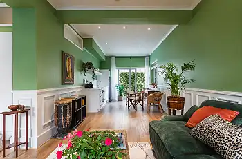 Your own lounge area to relax in, Nicol Street Heritage Cottages