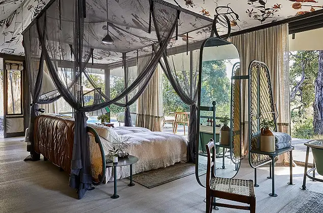 Tent Interior, Saseka Tented Camp