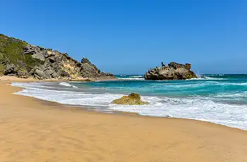 Beach in front of Brenton Haven Beach Resort