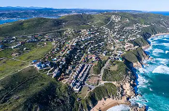 Aerial view, Brenton Haven Beach Resort