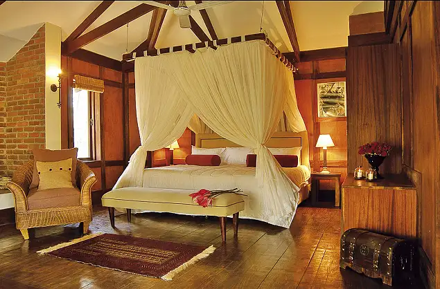 Luxury bedrooms at Arusha Coffee Lodge
