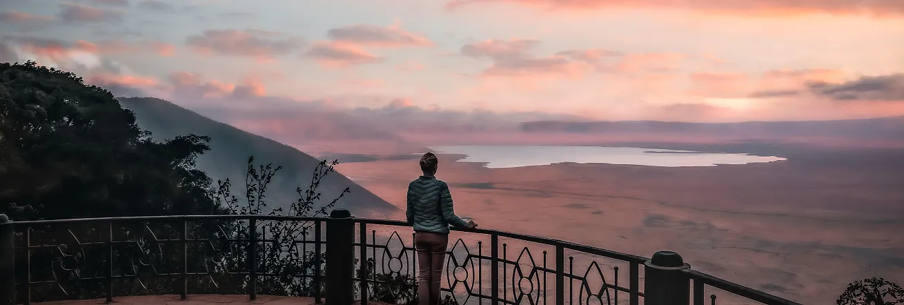 Views over the Ngorongoro Crater, Tanzania