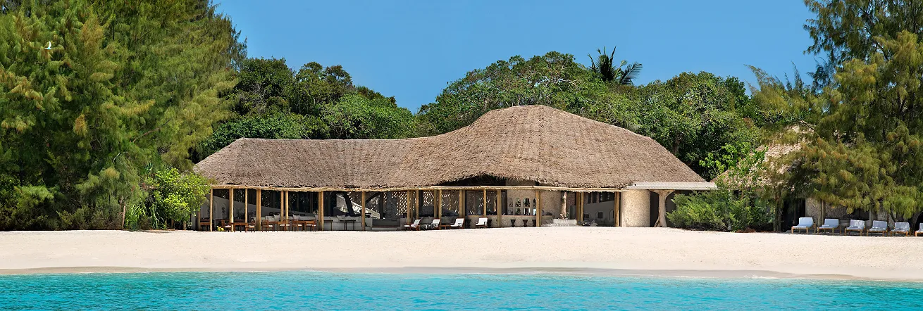 Mnemba Island Lodge, just off the northern tip of the island of Zanzibar