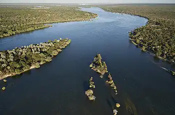 The Zambezi River by Victoria Falls River Lodge