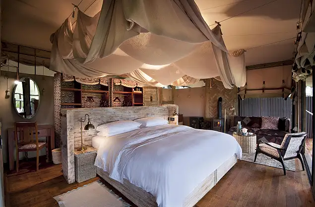 Somalisa Camp, Tent Interior, Hwange, Zimbabwe