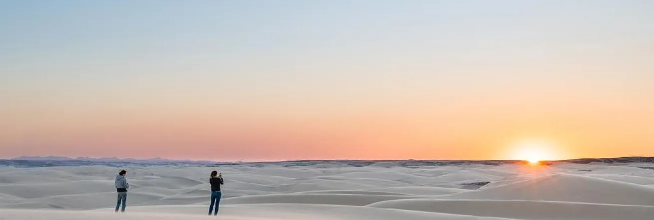 Sunrise, Skeleton Coast, Namibia
