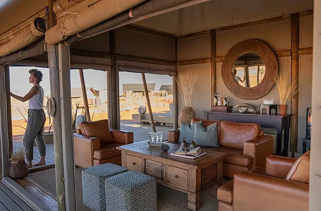 Room Interior, Wolwedans Dunes Lodge