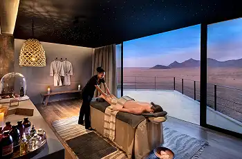 Spa treatment, Sossusvlei Desert Lodge, Namibia