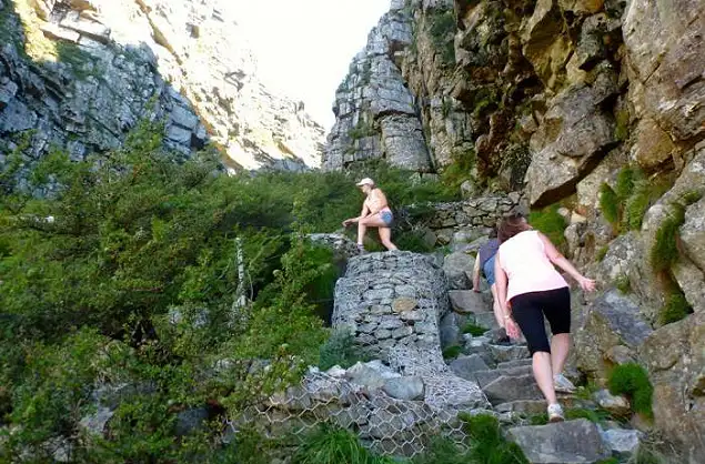 Conquer the steep slopes of Platteklip Gorge up Table Mountain